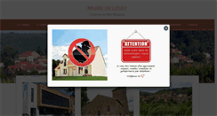 Desktop Screenshot of mairie-lessy.fr
