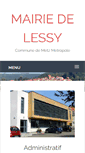 Mobile Screenshot of mairie-lessy.fr